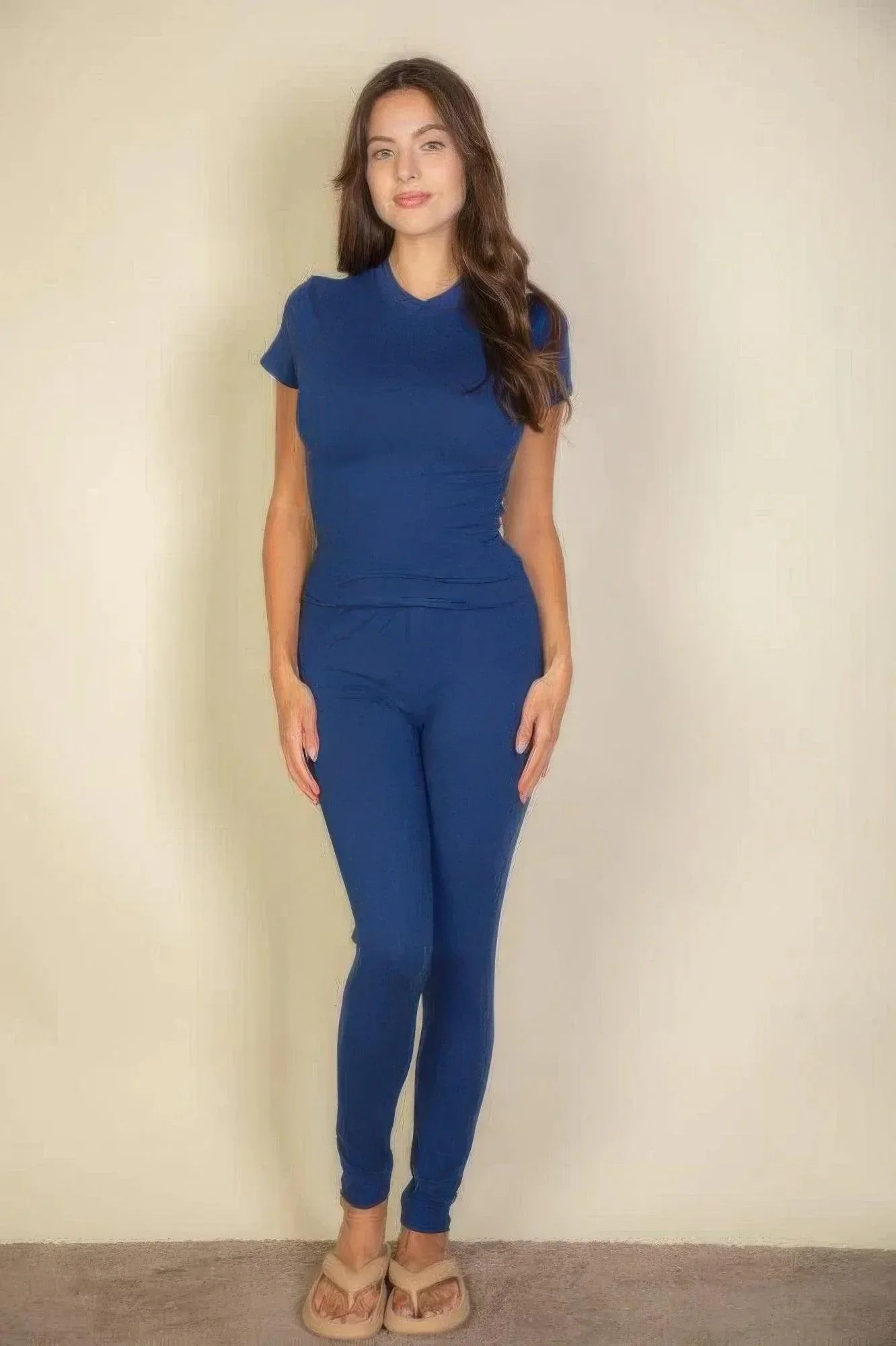 Basic Solid Leggings Secondary image