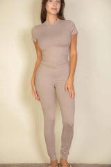 Basic Solid Leggings | Mixtshop LLC