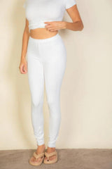 Basic Solid Leggings | Mixtshop LLC