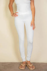 Basic Solid Leggings | Mixtshop LLC