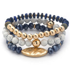 Multi Mix Bead Stretch Bracelet Set | Mixtshop LLC