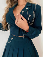 Pleated Skirt Set | Mixtshop LLC