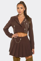 Pleated Skirt Set | Mixtshop LLC