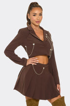 Pleated Skirt Set | Mixtshop LLC
