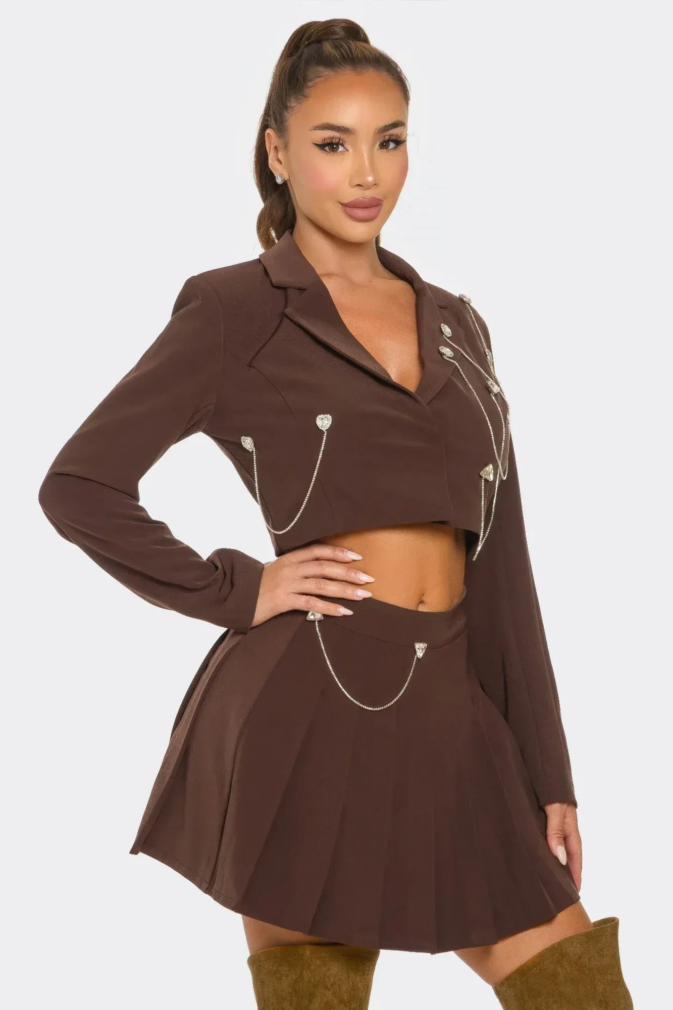 Pleated Skirt Set | Mixtshop LLC