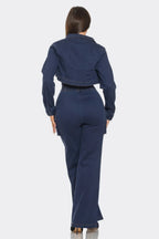 Crop Jacket 3pcs Set | Mixtshop LLC