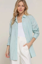 Long Sleeve Loose Fit Shirt | Mixtshop LLC