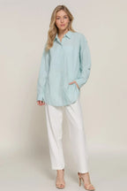 Long Sleeve Loose Fit Shirt | Mixtshop LLC