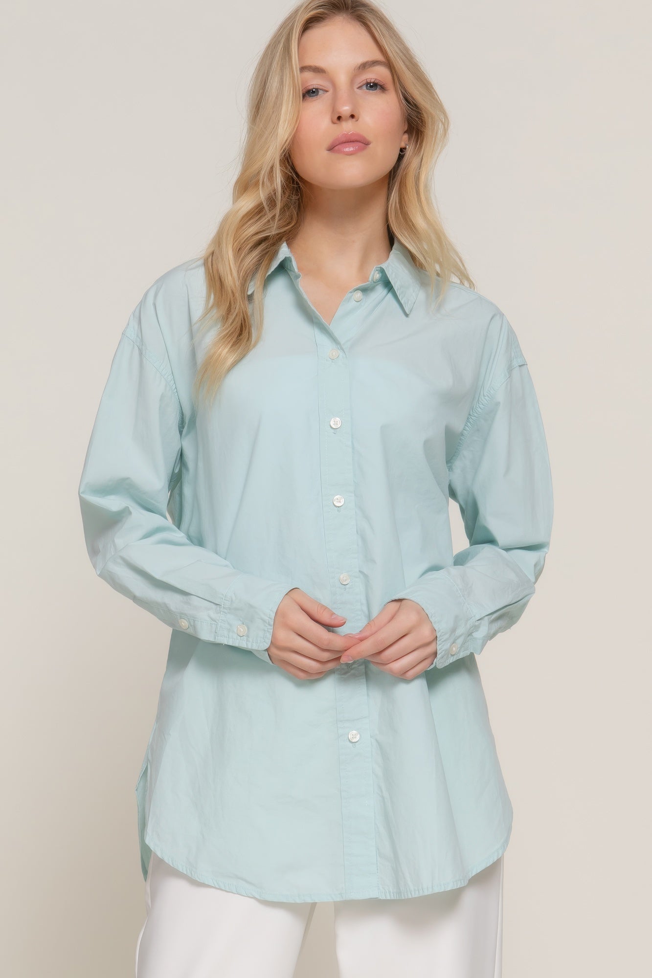 Long Sleeve Loose Fit Shirt | Mixtshop LLC