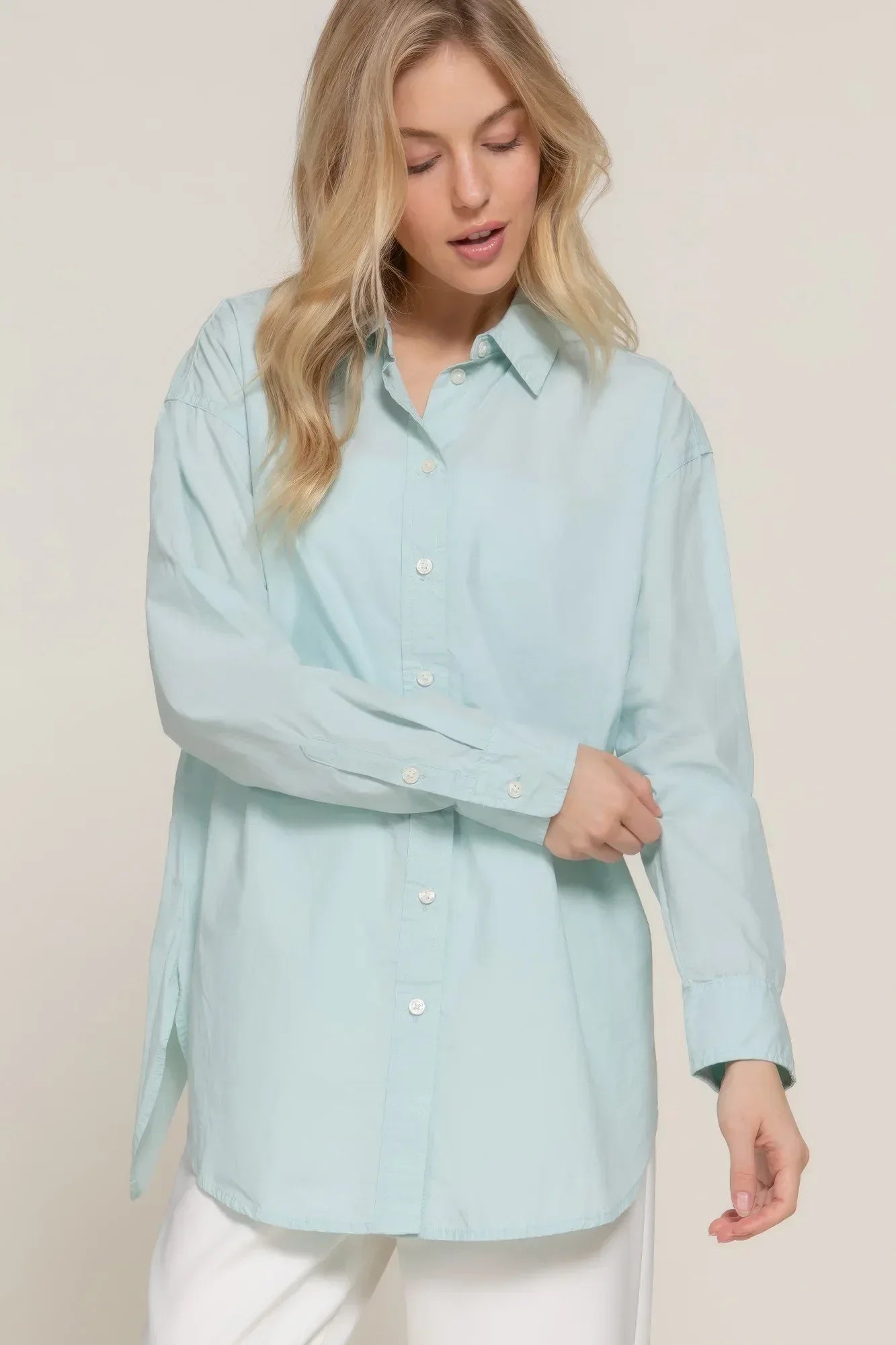 Long Sleeve Loose Fit Shirt | Mixtshop LLC