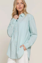 Long Sleeve Loose Fit Shirt | Mixtshop LLC