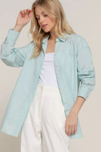 Long Sleeve Loose Fit Shirt | Mixtshop LLC
