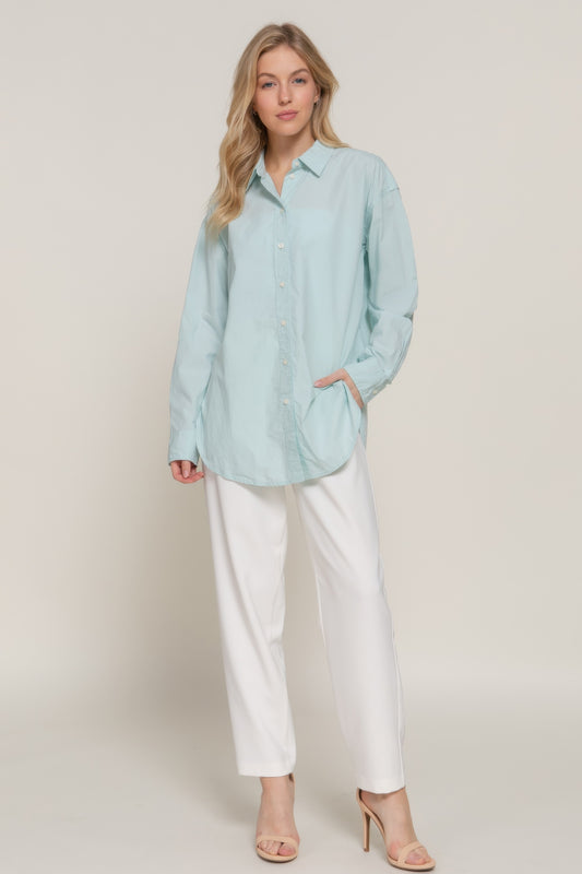 Long Sleeve Loose Fit Shirt | Mixtshop LLC
