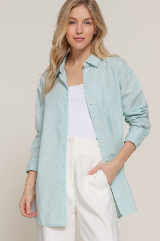 Long Sleeve Loose Fit Shirt | Mixtshop LLC