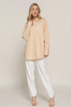 Long Sleeve Loose Fit Shirt | Mixtshop LLC