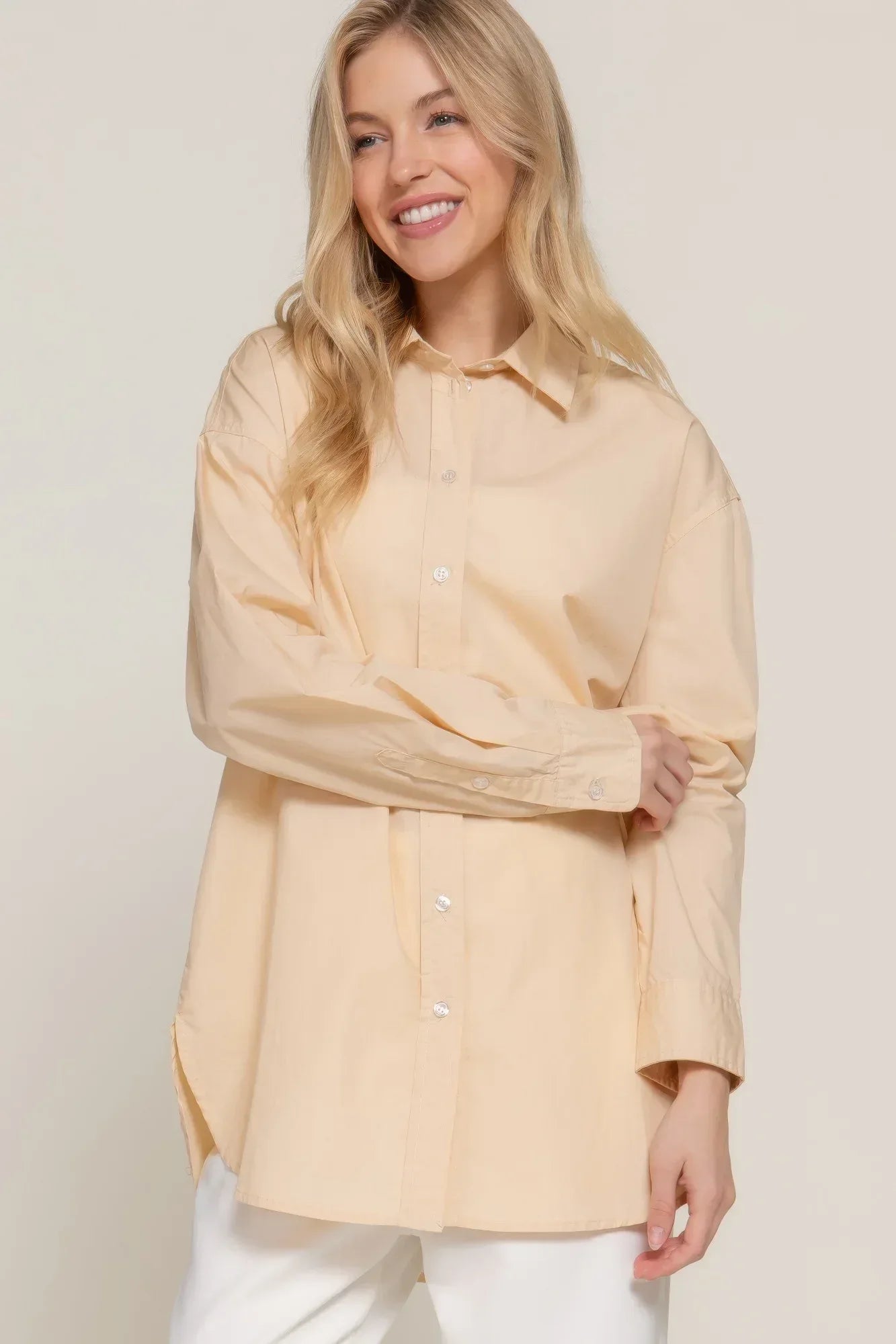 Long Sleeve Loose Fit Shirt | Mixtshop LLC