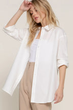 Long Sleeve Loose Fit Shirt | Mixtshop LLC