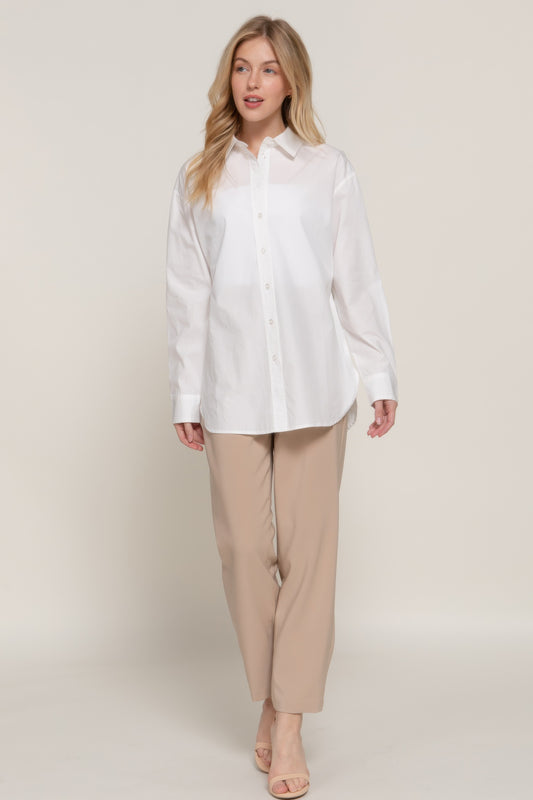 Long Sleeve Loose Fit Shirt | Mixtshop LLC