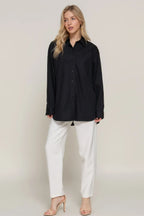 Long Sleeve Loose Fit Shirt | Mixtshop LLC