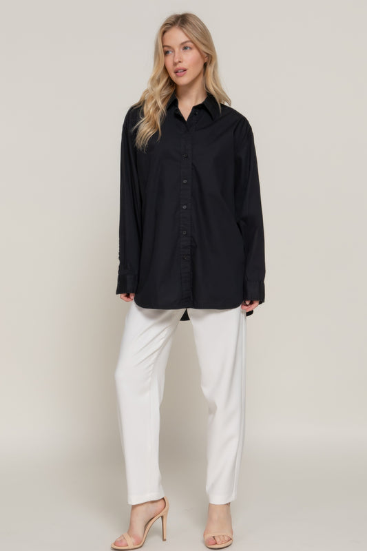 Long Sleeve Loose Fit Shirt | Mixtshop LLC