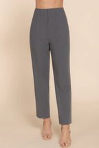 High Waist Pintuck Detail Long Pants | Mixtshop LLC