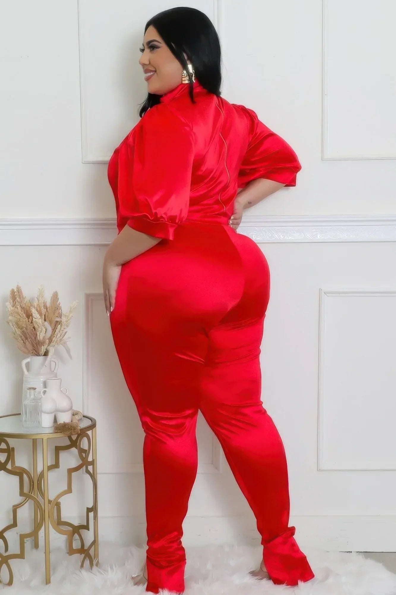 Two Piece Set, Semi-stretch Bodysuit | Mixtshop LLC