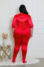 Two Piece Set, Semi-stretch Bodysuit | Mixtshop LLC