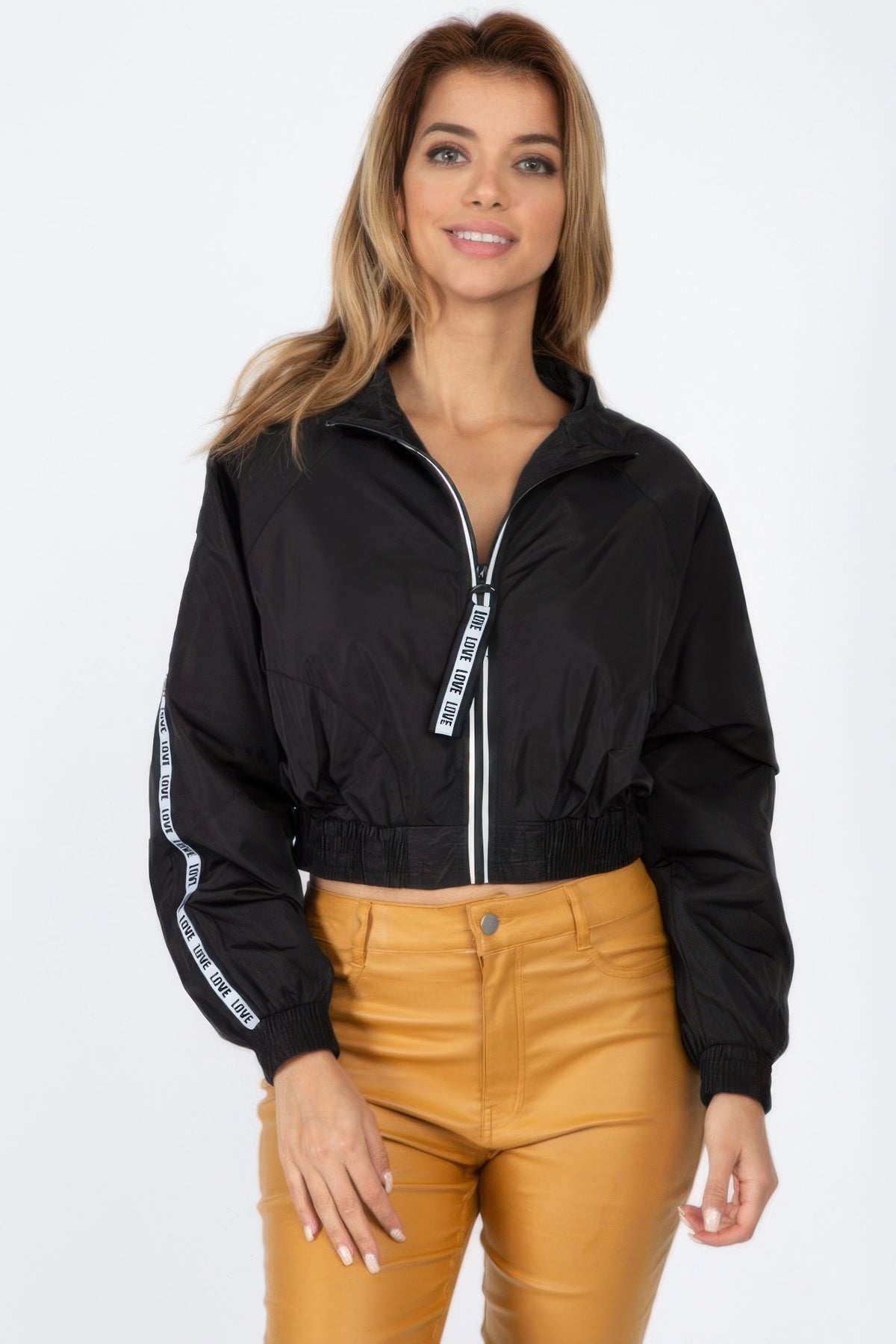 Wind Breaker Love Taping Jacket | Mixtshop LLC
