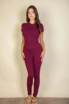 Short Sleeve Round Neck T Shirt | Mixtshop LLC