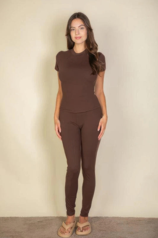 Short Sleeve Round Neck T Shirt | Mixtshop LLC