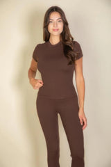 Short Sleeve Round Neck T Shirt | Mixtshop LLC
