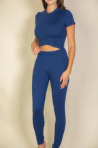 Short Sleeve Round Neck T Shirt | Mixtshop LLC