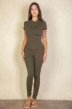 Short Sleeve Round Neck T Shirt | Mixtshop LLC