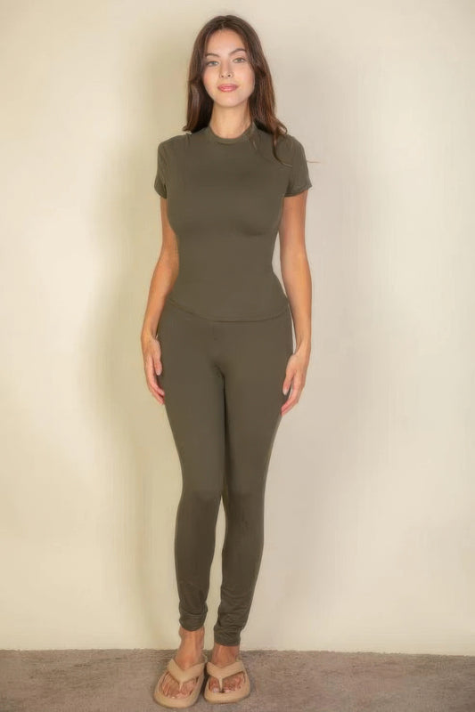 Short Sleeve Round Neck T Shirt | Mixtshop LLC