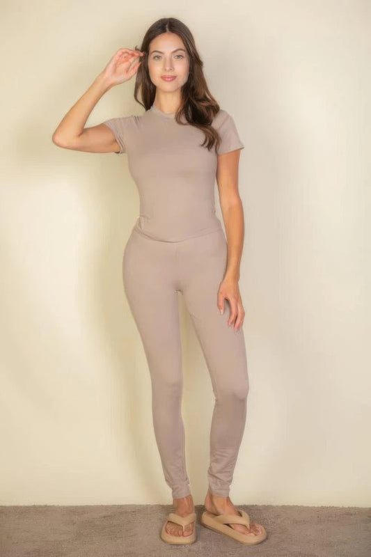 Short Sleeve Round Neck T Shirt | Mixtshop LLC