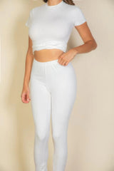 Short Sleeve Round Neck T Shirt | Mixtshop LLC