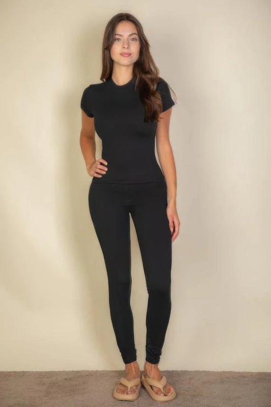 Short Sleeve Round Neck T Shirt | Mixtshop LLC