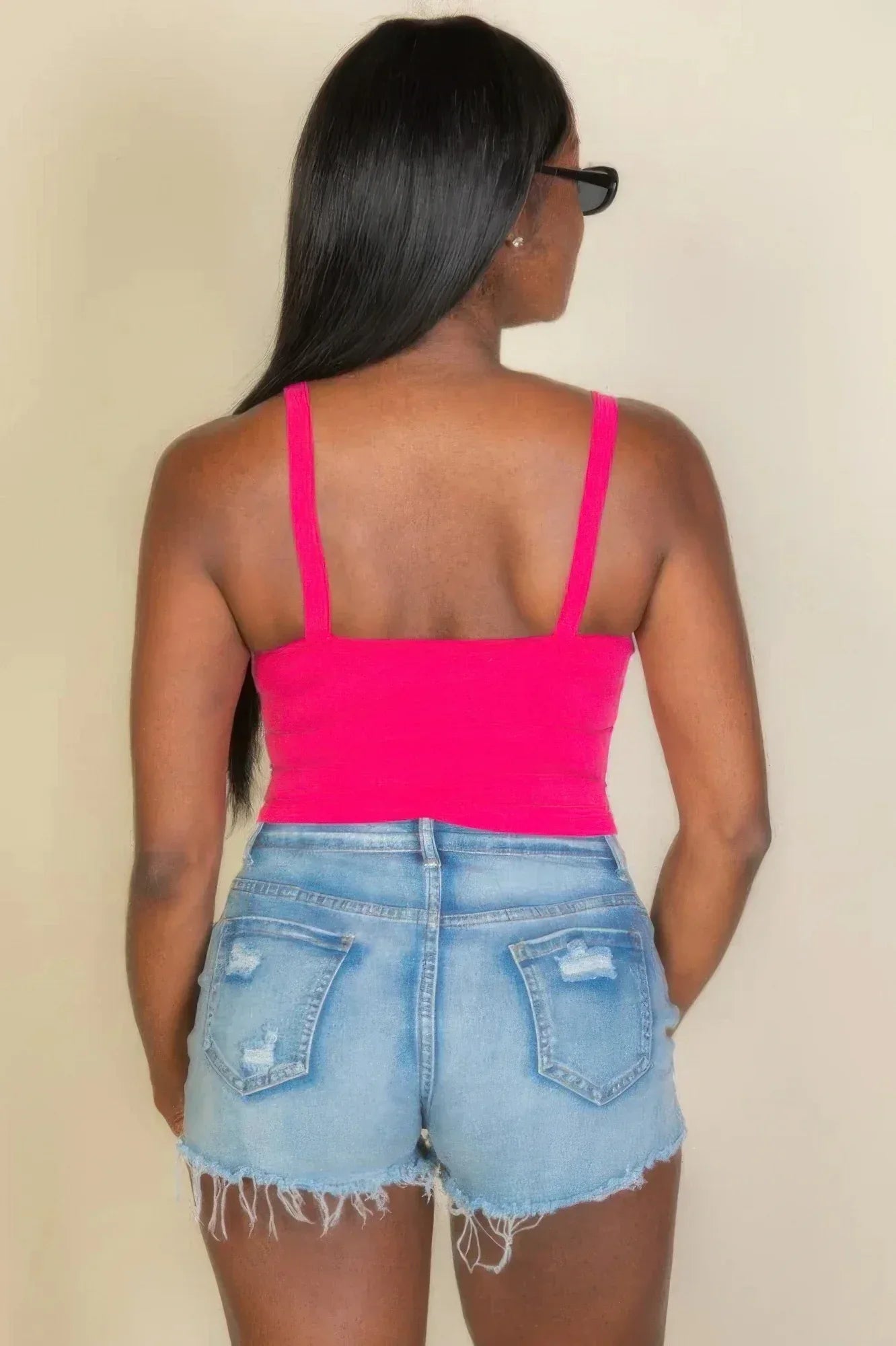 Solid Strap Tank Top | Mixtshop LLC
