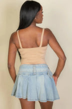 Solid Strap Tank Top | Mixtshop LLC