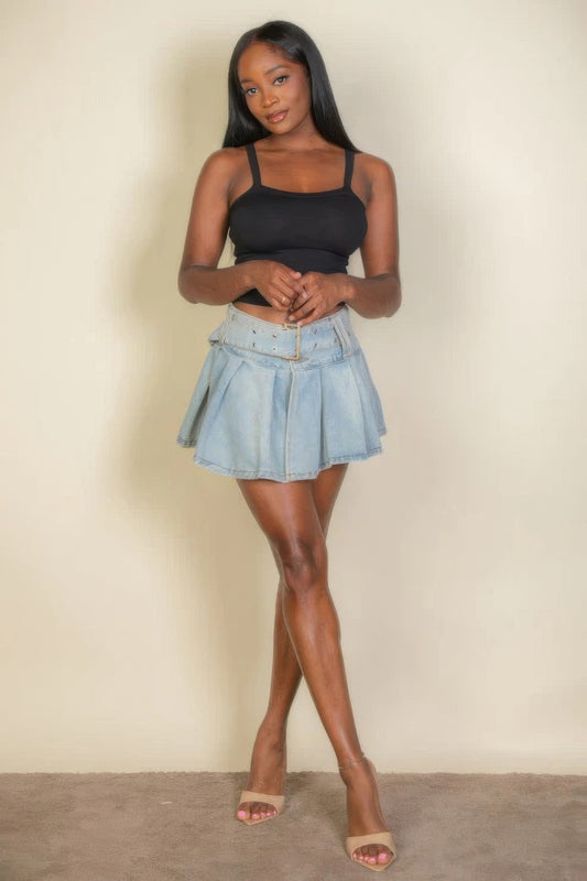 Solid Strap Tank Top | Mixtshop LLC