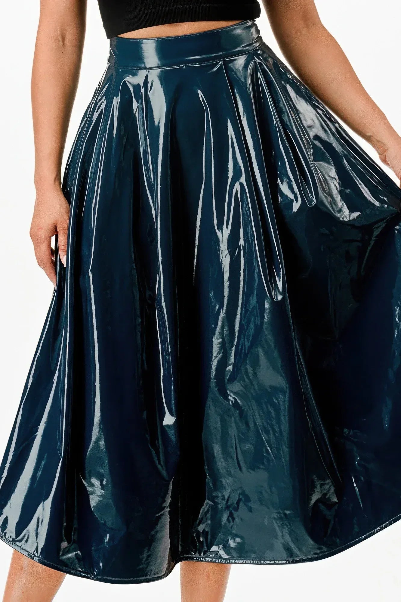 Midi Skirt With Pockets | Mixtshop LLC