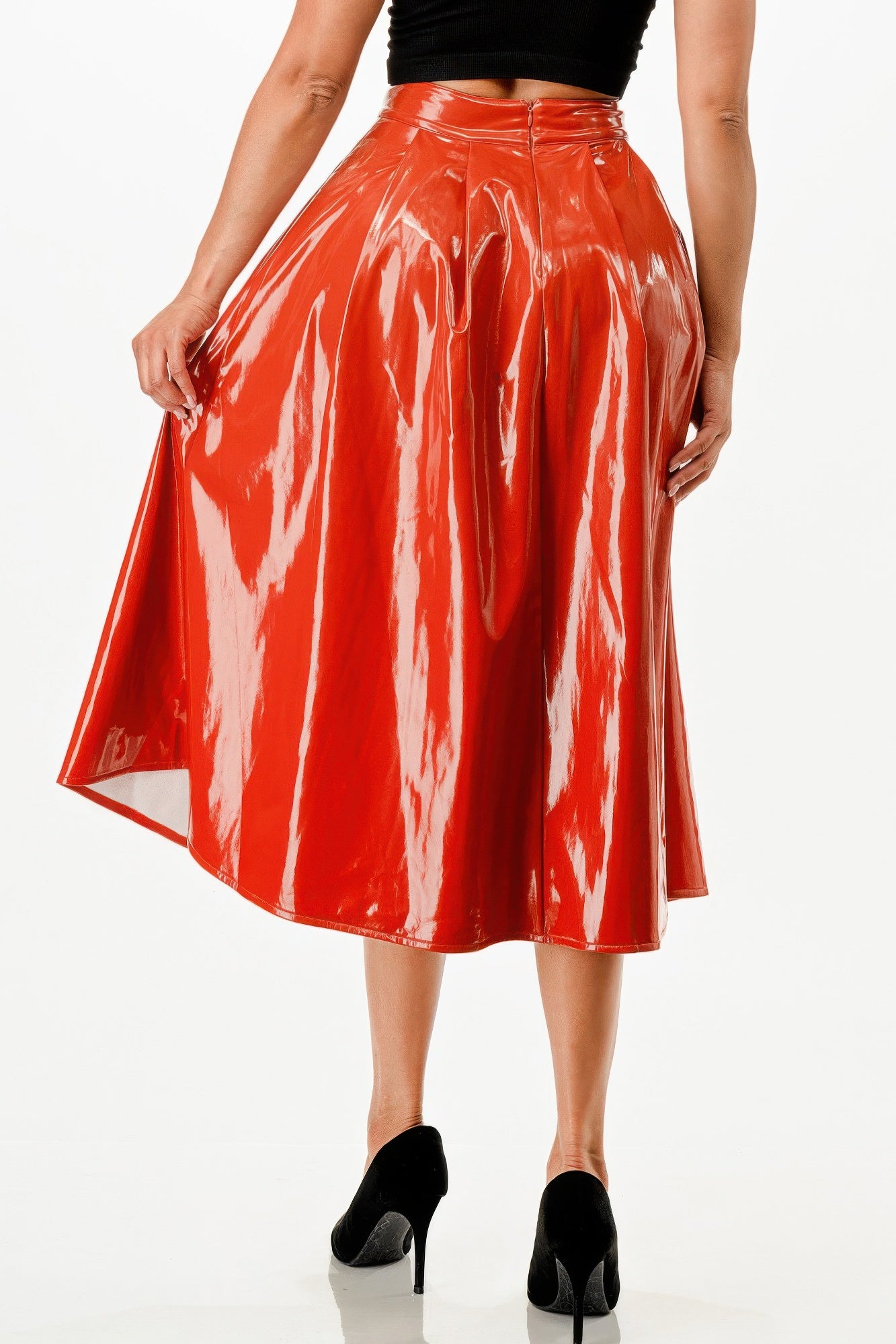 Midi Skirt With Pockets | Mixtshop LLC