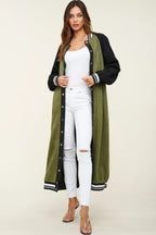 Maxi Faux Suede Jacket | Mixtshop LLC