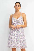 Double Strap Back Mini Dress | Mixtshop LLC