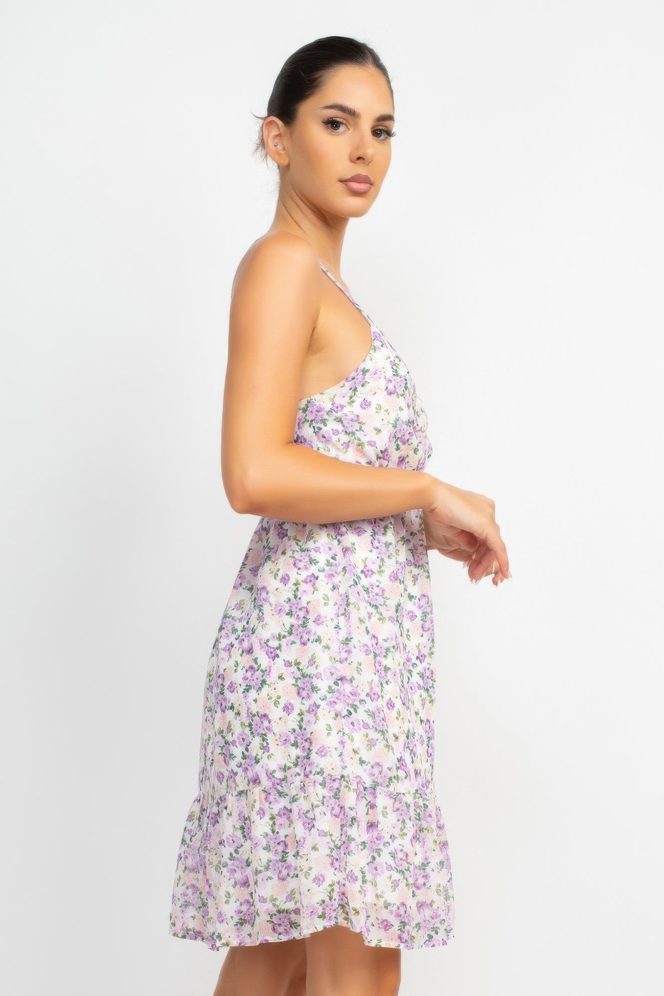 Double Strap Back Mini Dress | Mixtshop LLC
