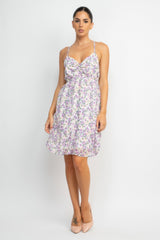 Double Strap Back Mini Dress | Mixtshop LLC