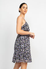 Double Strap Back Mini Dress | Mixtshop LLC