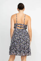 Double Strap Back Mini Dress | Mixtshop LLC