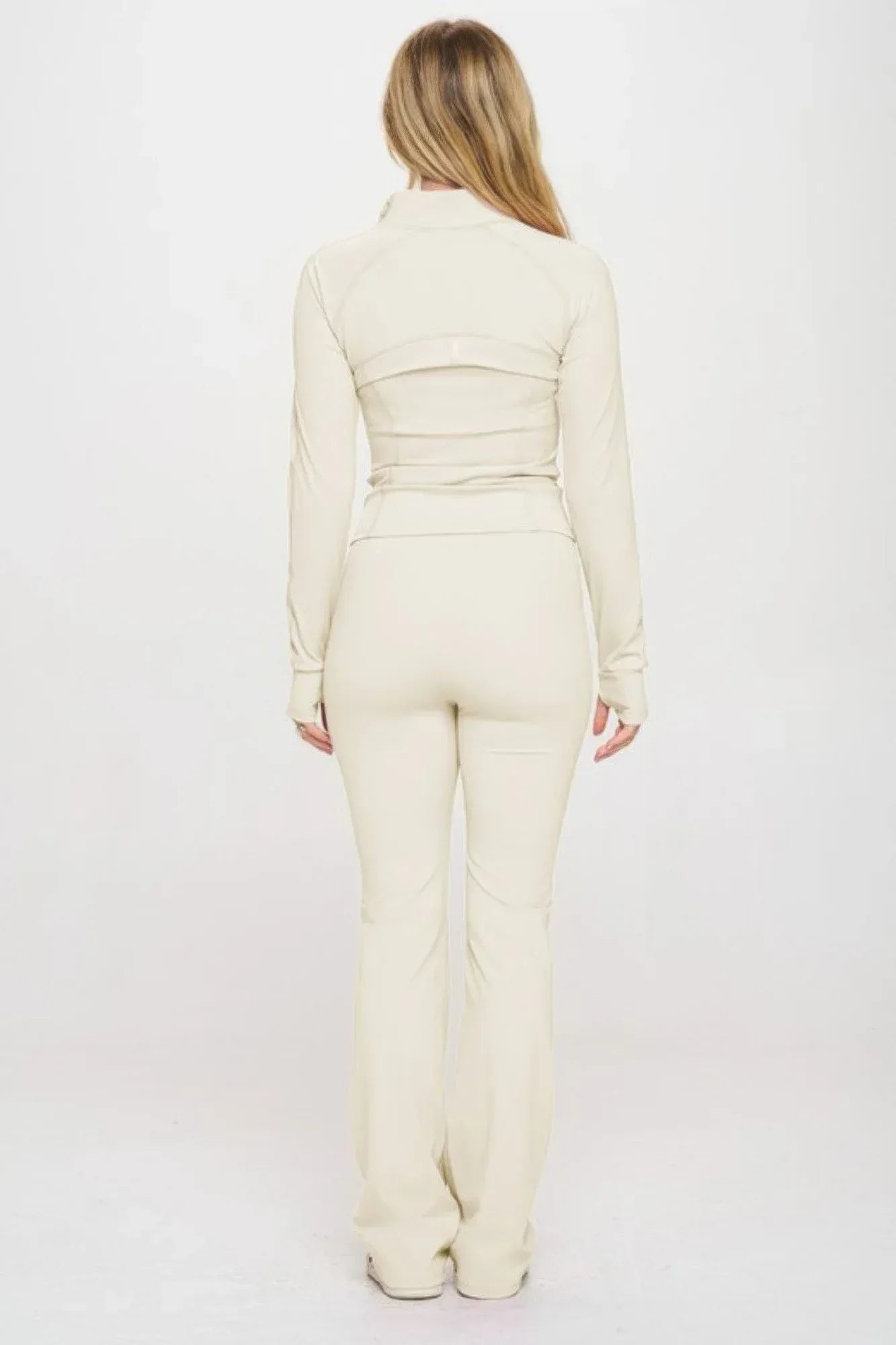 Premium Yoga Jacket W/jumpsuit Set | Mixtshop LLC