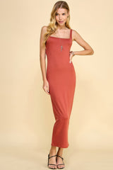 Square Neck Tank Maxi Dress | Mixtshop LLC